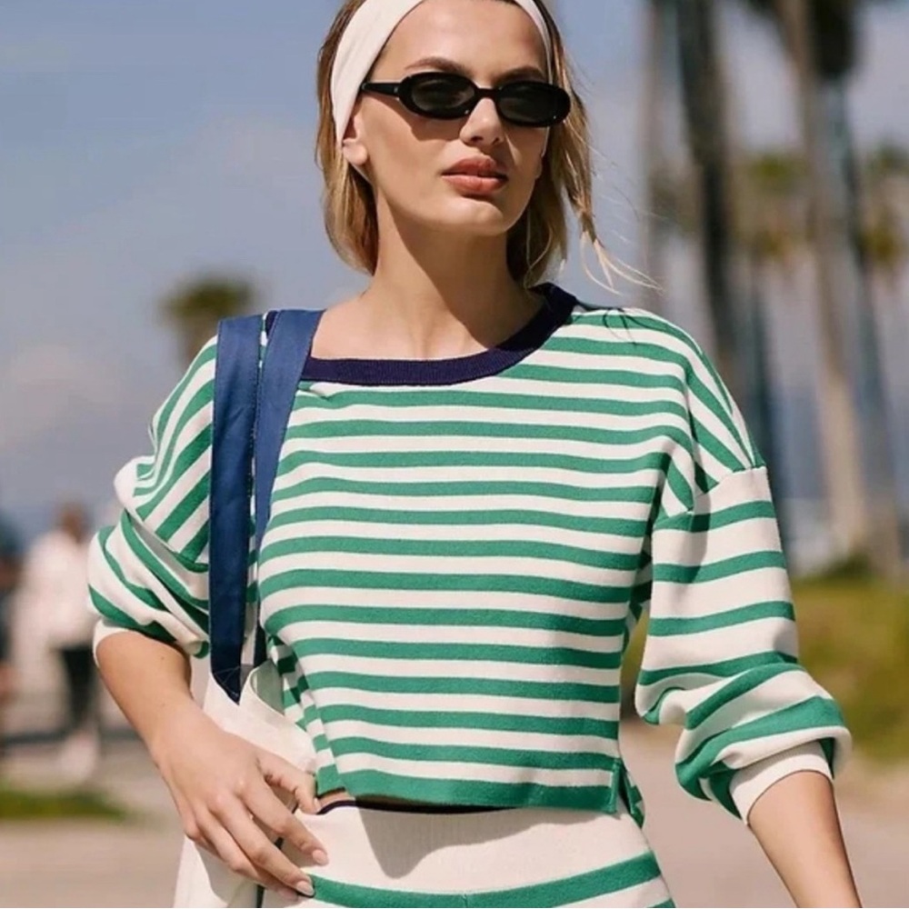 Anthropologie striped sweater